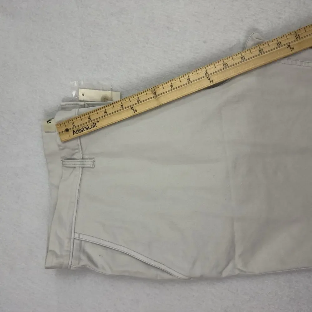 Madewell Shorts Mens 36 Beige Chino Classic Fit Cotton Blend Casual NWT